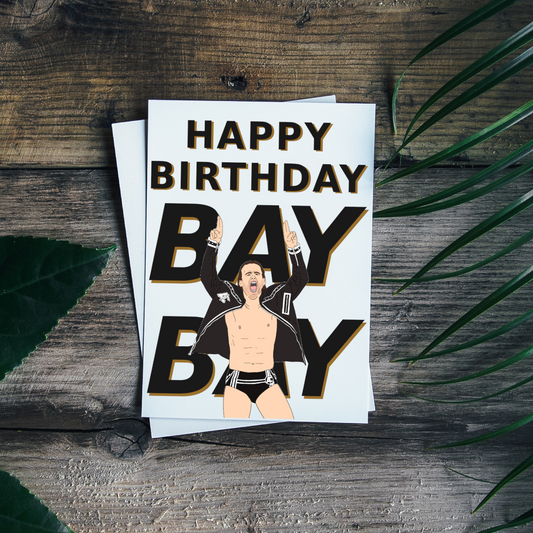 Adam Cole 'Bay Bay' Birthday Card