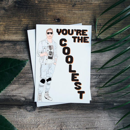 Orange Cassidy 'The Coolest' Greeting Card