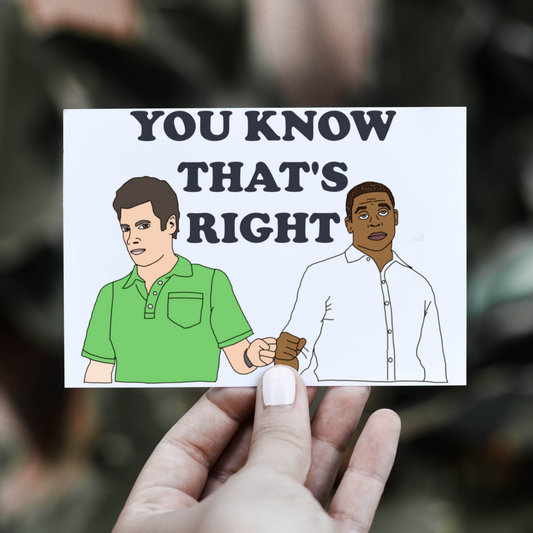 Psych 'Shawn & Gus' Greeting Card