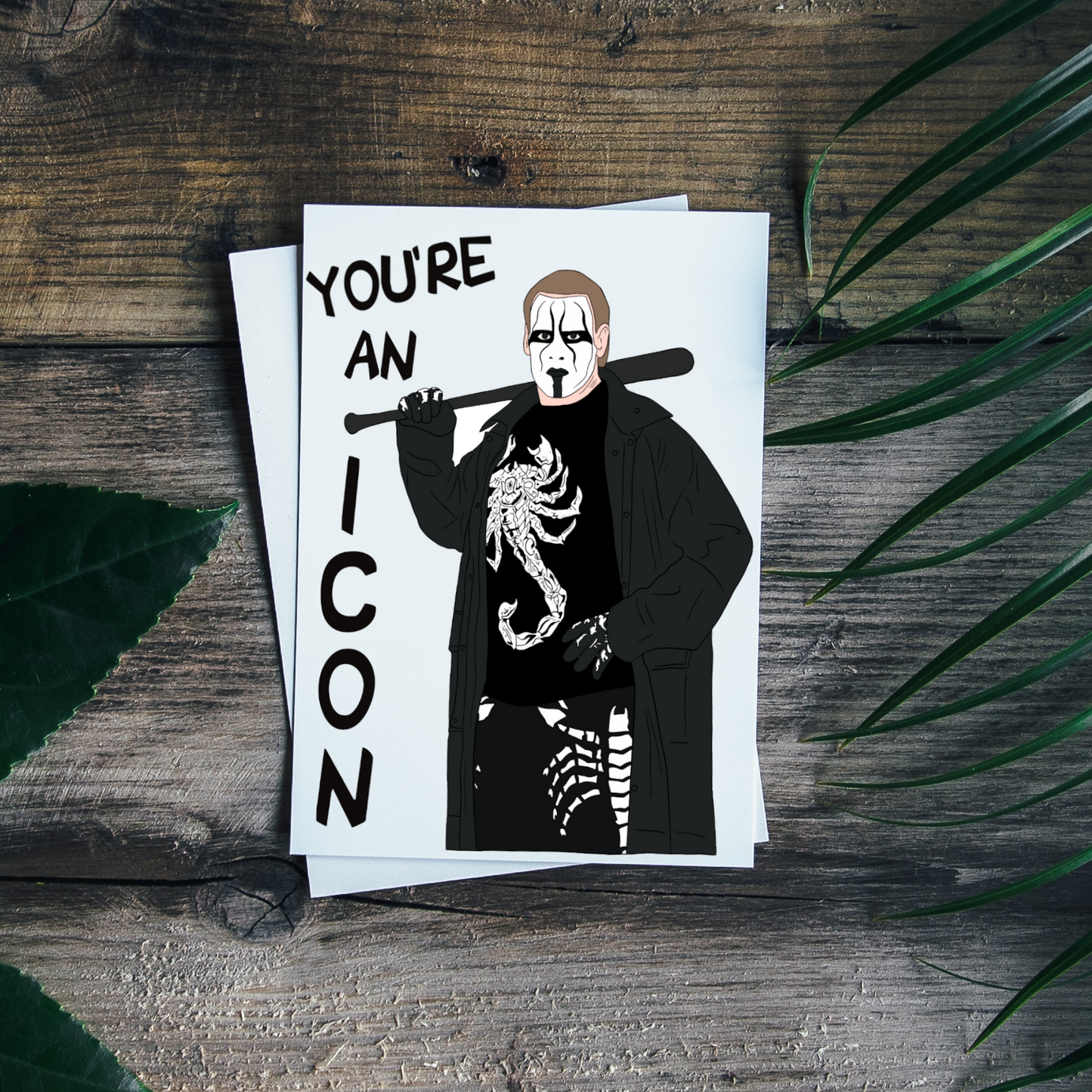 The Icon Sting Greeting Card